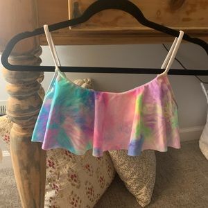 Bikini nation tie dye bikini top